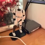 スターウォーズの兵隊のプラモ作った。