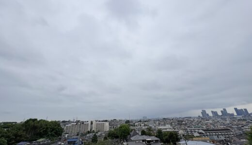 めちゃ曇っていた。